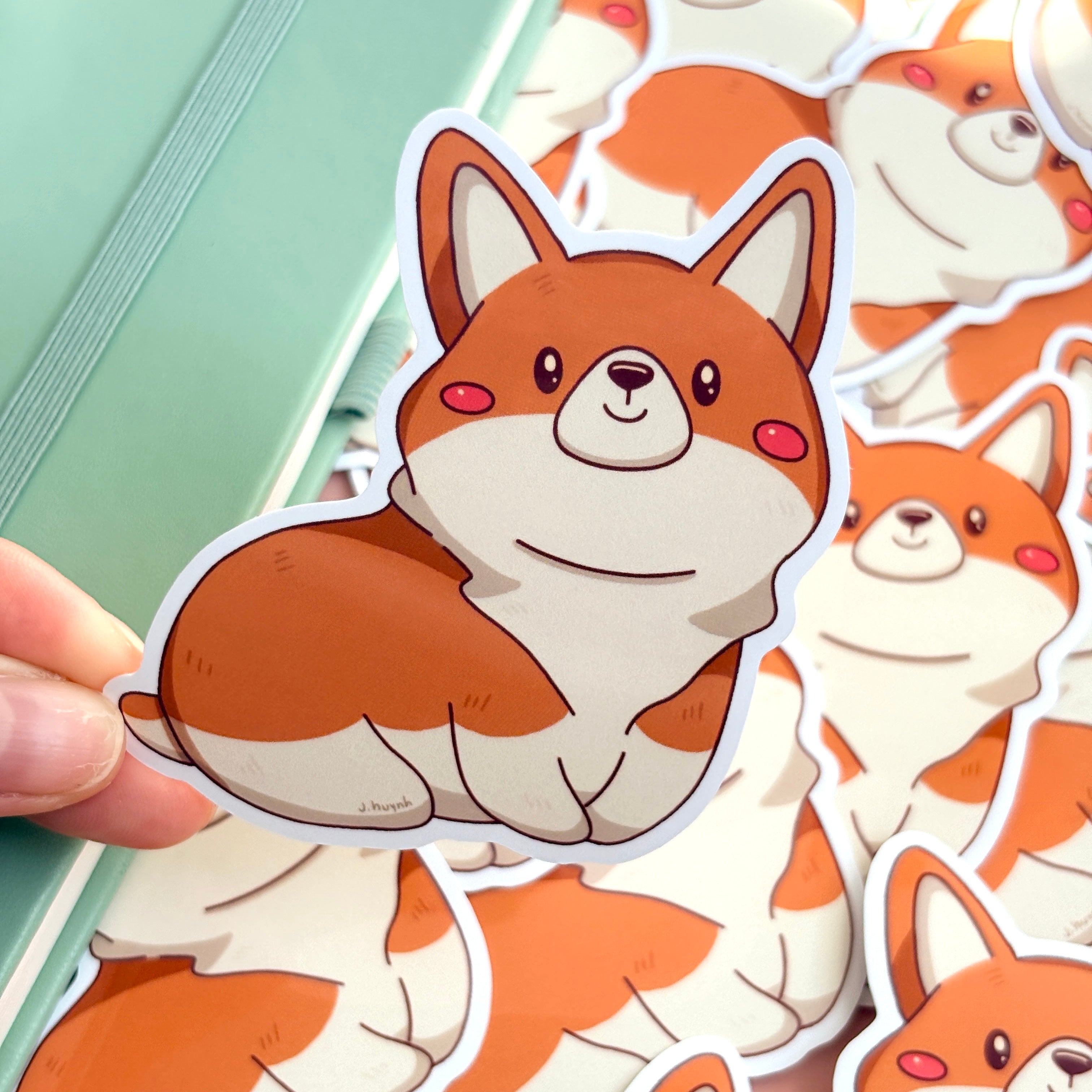 Corgi sticker